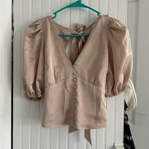 Abercrombie & fitch silk blouse